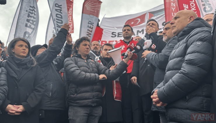 CHP’den ‘Filistin’ Protestosu: “Tarihi Yarımada Polis Ablukasında”