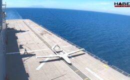 Bayraktar TB3, TCG ANADOLU gemisine kalkış-iniş testlerini başarıyla gerçekleştirdi