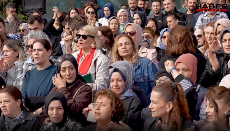 Belediye çalışanlarından Sinem Dedetaş'a destek