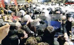 CHP’nin Filistin mitingine sert polis saldırısında yaralılar var