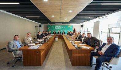 Jeopark Belediyeler Birliği Meclisi toplandı