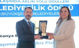 Konya Büyükşehir’in “Ulaşımda Dijital İkiz Platformu”na Belediyecilik Ödülü