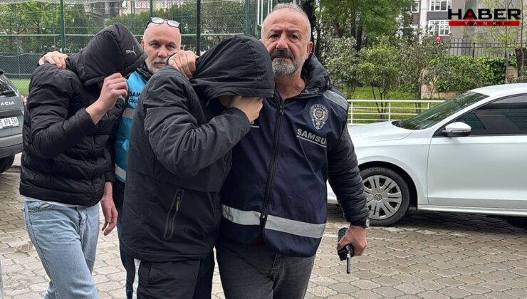 Samsun'da öğretmeni darbeden 2 kişi adliyeye sevk edildi