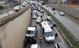 Trabzon'da zincirleme trafik kazasında 3 kişi yaralandı