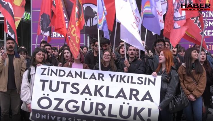 Tutuklu öğrenciler için Ankara’da protesto