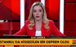 Ünlü spiker depreme canlı yayında yakalandı! Panik içinde annesine seslendi