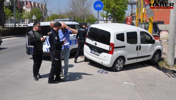 'Dur' ihtarına uymayan araçtaki 3 kişi kovalamacayla yakalandı