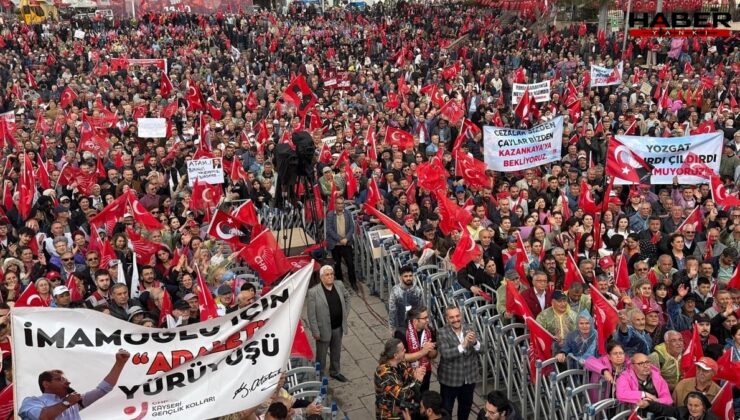 Yozgat'ta tarihi miting: 'Gelmiş geçmiş en büyük kalabalıktı'
