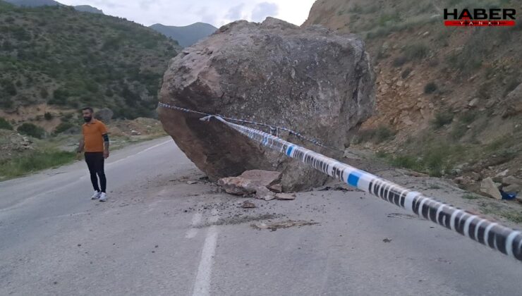 Ardahan-Ardanuç Karayolunda Kaya Düşmesi: Facia Son Anda Önledi