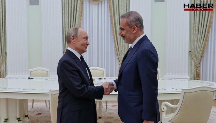 Bakan Hakan Fidan, Putin ile görüştü