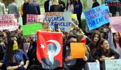 Bodrum’da öğretmenlerini savunan 65 öğrenci disiplinlik oldu