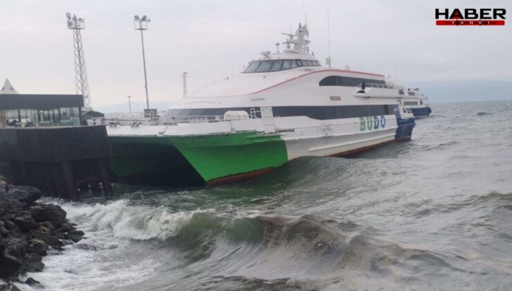 Bursa Deniz Otobüs seferleri iptal edildi
