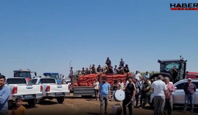 Çiftçiler ürünlerini dökerek iktidarı protesto etti