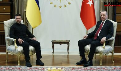Cumhurbaşkanı Erdoğan, Zelenski ile bir araya geldi