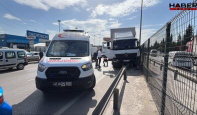 Direksiyon başında kalp krizi geçirdi, bariyere çarptı