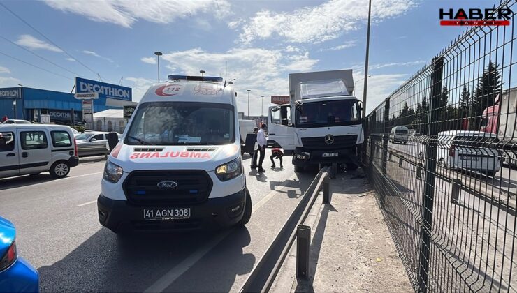 Direksiyon başında kalp krizi geçirdi, bariyere çarptı