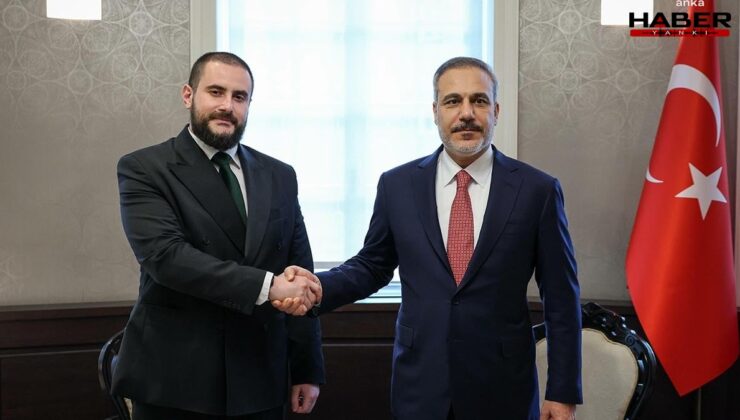 Dışişleri Bakanı Fidan Sırbistan Devlet Bakanı Zukorlic ile görüştü