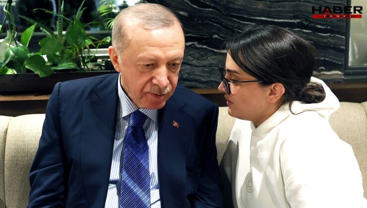 Erdoğan, kafede vatandaşlarla sohbet etti