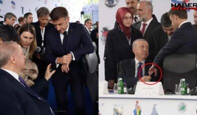 Erdoğan'ın Macron'a yaptığı hareket dünyanın dilinde! Rus vekil böyle yorumladı…