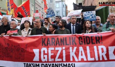 Gezi'nin 12. yılında yurttaşlar Taksim'de toplandı