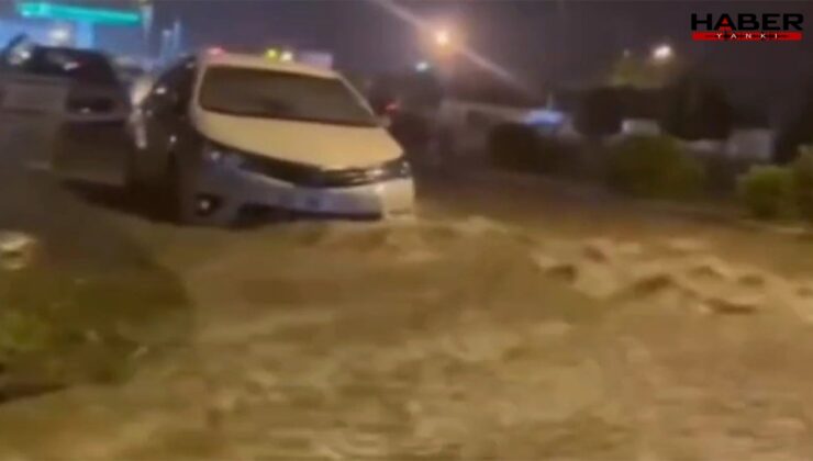 Hatay'da sağanak ve dolu hayatı felç etti