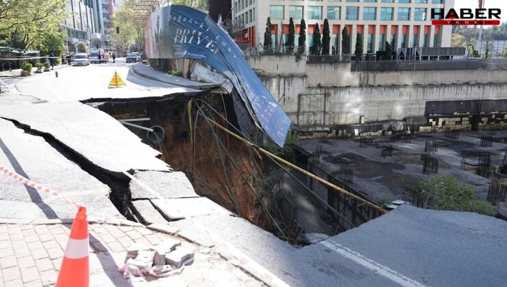 İBB'den Sarıyer'de çöken yola ilişkin açıklama