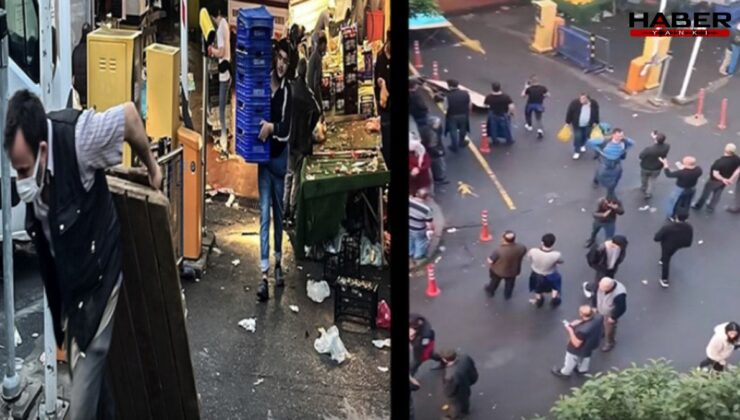Kavga çıktı: Bayrampaşa Pazarı böyle dağıldı…