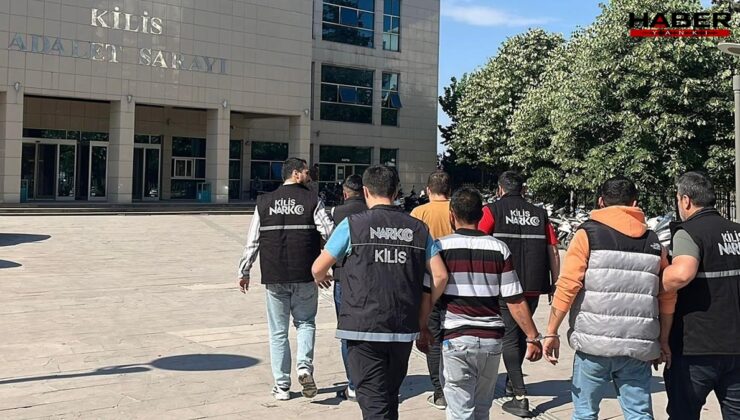 Kilis'te uyuşturucu operasyonu! 3 kişi tutuklandı
