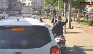 Kırmızı ışıkta geçmeye çalıştı, öğrenciye çarptı