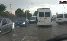 Malatya'yı dolu ve sağanak vurdu