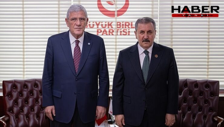 Müsavat Dervişoğlu, Mustafa Destici'yle görüştü