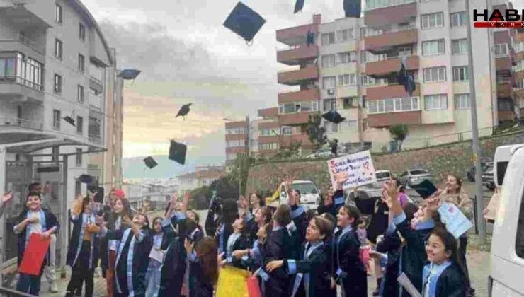 Öğrencilerinden kanser tedavisi gören öğretmenlerine yürek burkan sürpriz