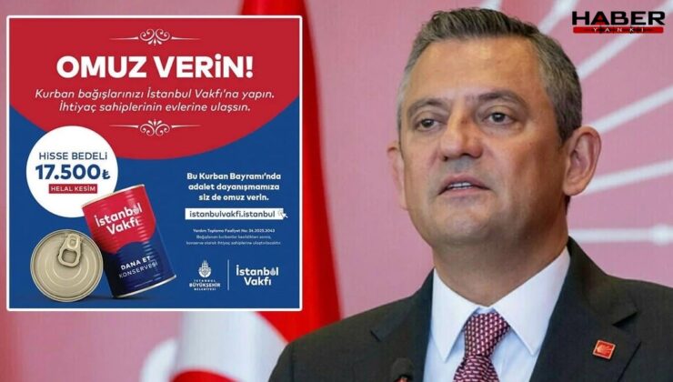Özgür Özel'den Kurban Bayramı çağrısı! Hissesini o vakfa bağışlayacak