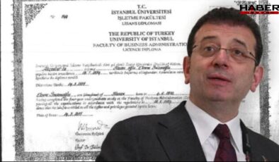 Son Dakika… Ekrem İmamoğlu'nun diploması silindi