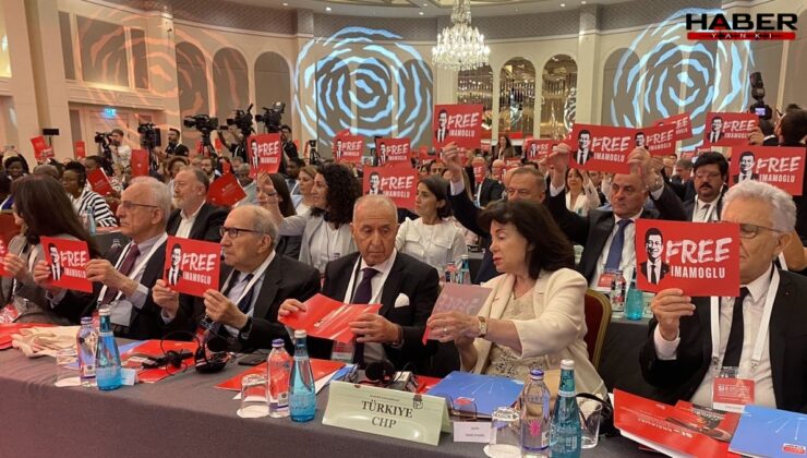 Sosyalist Enternasyonal’e İmamoğlu damgası