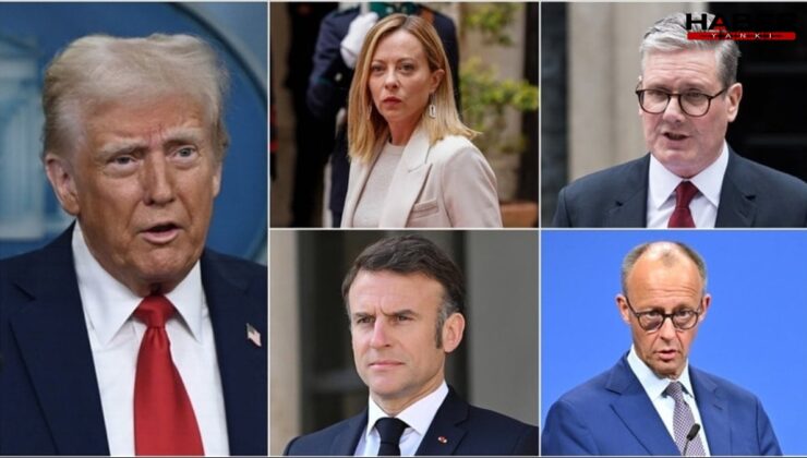 Trump, Avrupalı liderler ile görüştü… Dikkat çeken 'Türkiye' detayı