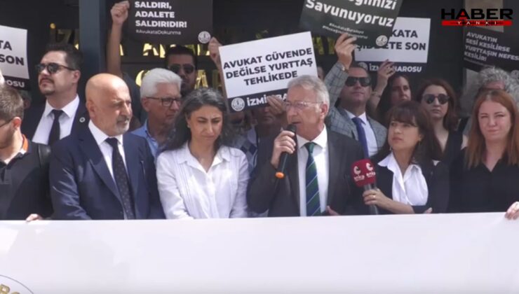 Türker Eriş serbest kaldı, İzmir Barosu ve TBB tepki gösterdi