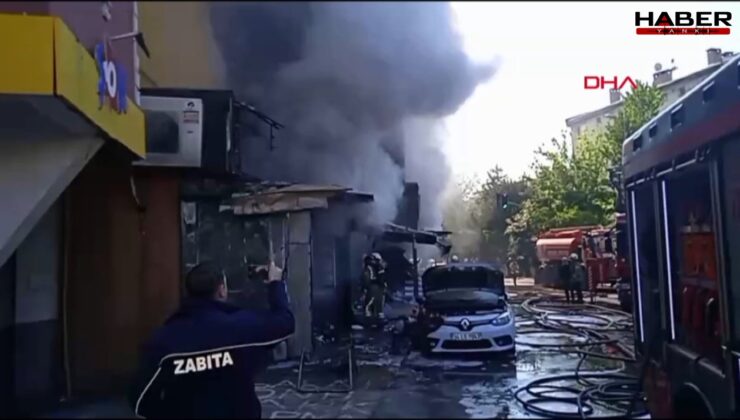 Ümraniye'de yangın paniği! Ekipler bölgeye sevk edildi