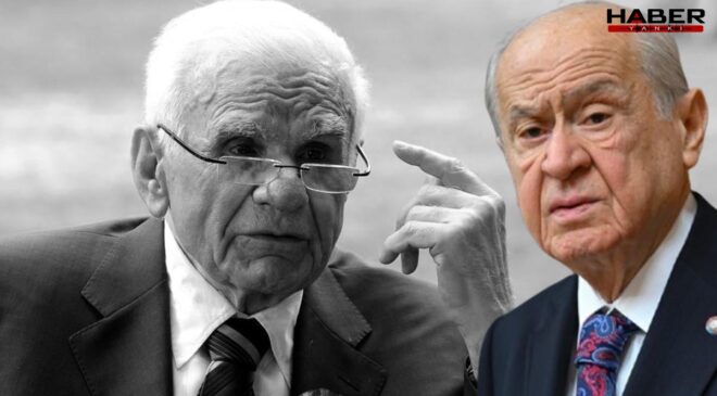 Bahçeli'den Yaşargil için taziye mesajı