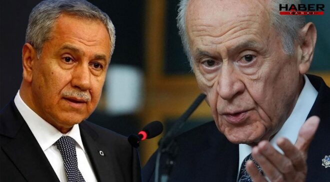 Bülent Arınç: Bahçeli bu sözleri nasıl söyler inanamadım!