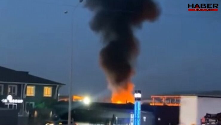 Bursa’da geri dönüşüm tesisinde çıkan yangın söndürüldü