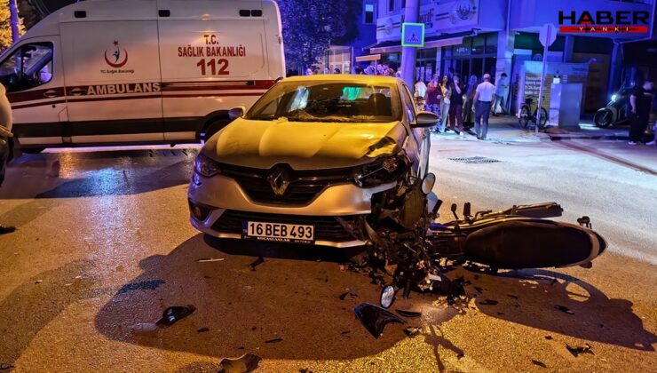 Bursa'da feci kaza: 1 ağır yaralı