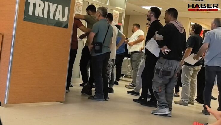Bursa'da onlarca fabrika işçisi hastanelik oldu