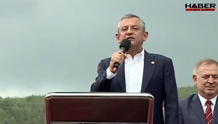 CHP 14 yıl aranın ardından Bayburt'ta: Özgür Özel konuşuyor