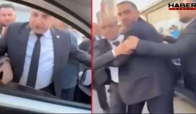 Düğün konvoyuyla yolu kapattılar! Tepki gösterenlere böyle saldırdılar