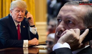 Erdoğan ve Trump arasında kritik görüşme