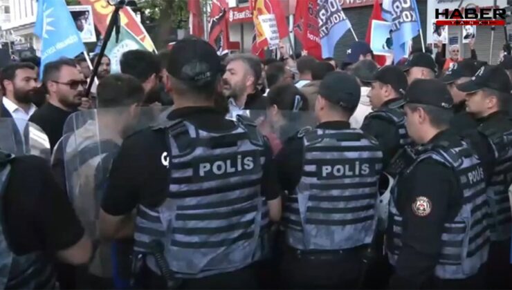 Ethem Sarısülük için düzenlenen anma etkinliğinde arbede