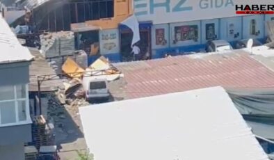 Güngören'de sanayi sitesinde patlama