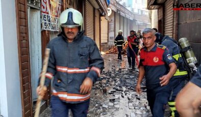 Havai fişek deposunda korkutan