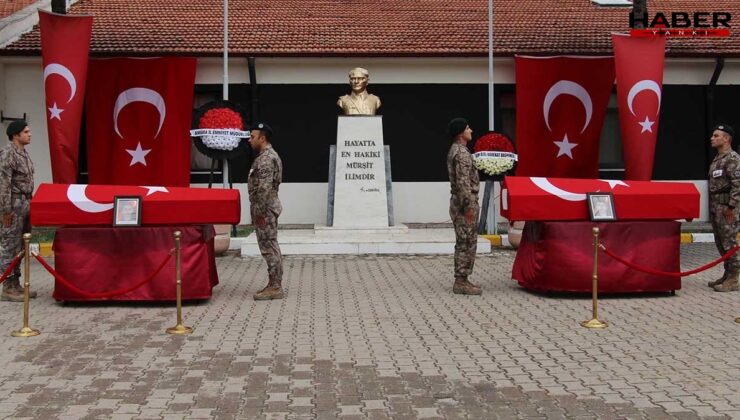 İki genç polis son yolculuğuna uğurlandı
